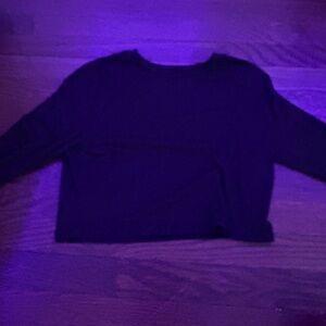 Dark Long Sleeve Top